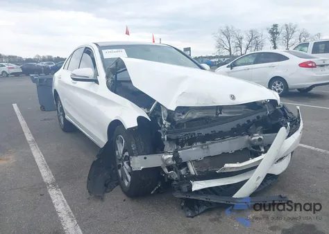 2018 Mercedes-Benz C 300 4Matic из США, поврежденный, VIN WDDWF4KB4JR396919